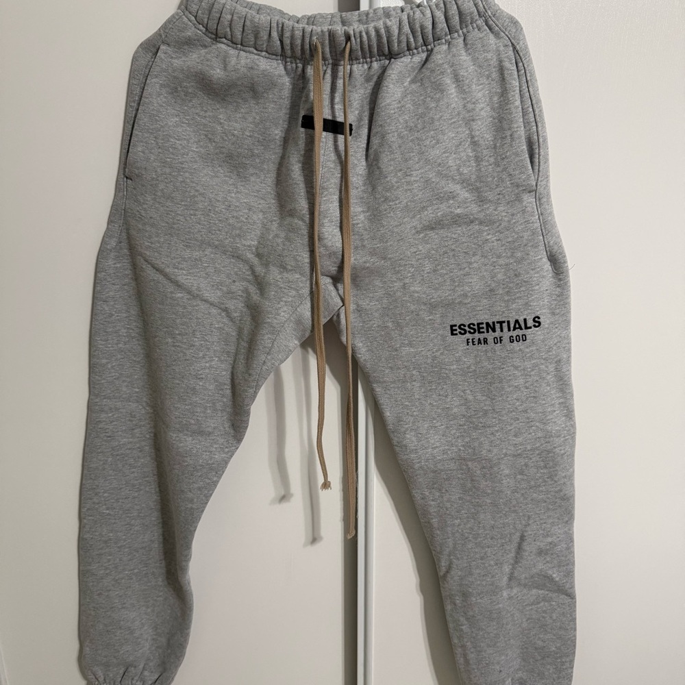 Essentials Fear Of God Grey Sweatpants